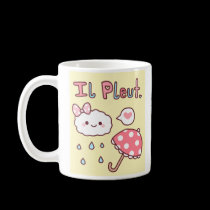 Taza de "IL Pleut" tazas