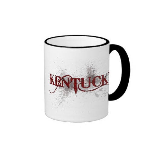Taza de Kentucky del Grunge de la sangría