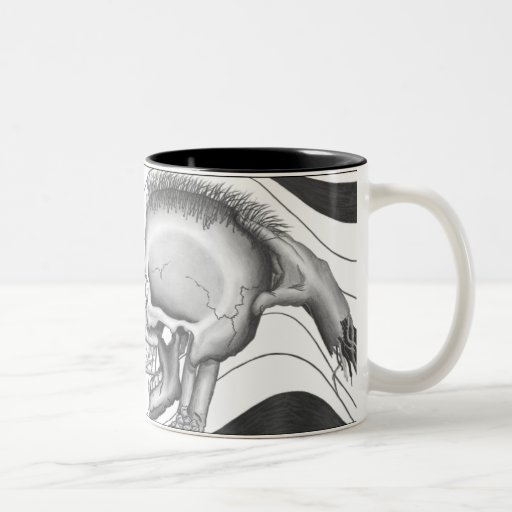 Taza de la "autopsia" (detalle) de Darin Jones
