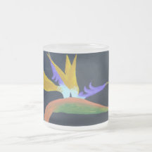 Taza de la ave del paraíso