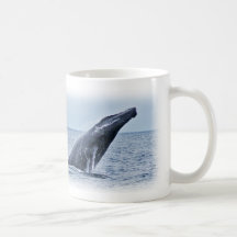 Taza de la ballena jorobada de Monterey California