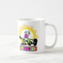 Taza de la bebida del funcionario de Geezerpalooza