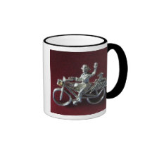 Taza de la bici del vintage
