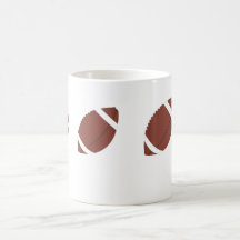 Taza de la bola de rugbi