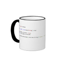 Taza de la bomba de la bifurcación de Java