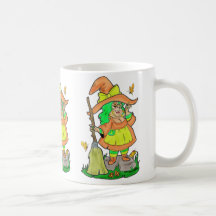 Taza de la "bruja rechoncha"