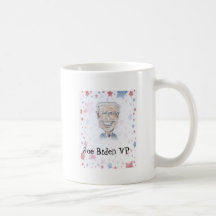 Taza de la caricatura de VP Joe Biden