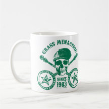 Taza de la casa de fieras de la hierba (verde)