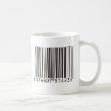 Taza de la clave de barras