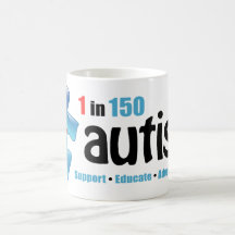 Taza de la conciencia del autismo