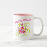 Taza de la dama de honor del paraíso