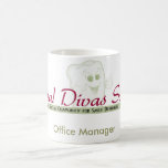 Taza de la diva para el administrador de oficinas