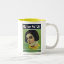 Taza de la estrella de la película muda de Alma Ru
