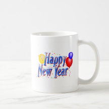 Taza de la Feliz Año Nuevo