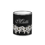 Taza de la flor de Edelweiss