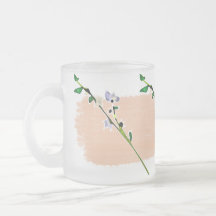 Taza de la flor del bosque