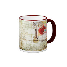 taza de la foto de la música