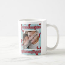Taza de la foto de la tarjeta del día de San Valen