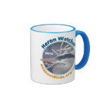 Taza de la foto del vigilante de la garza