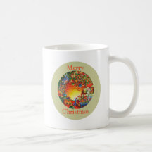 Taza de la guirnalda