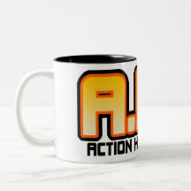 Taza de la liga del héroe de la acción