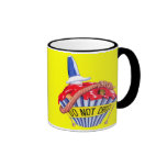 Taza de la magdalena de la escena del crimen