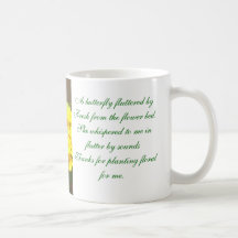 Taza de la mariposa