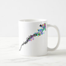 Taza de la mariposa el pulular