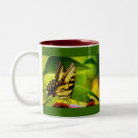 Taza de la mariposa y de la abeja