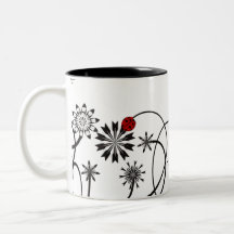Taza de la mariquita
