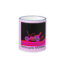 TAZA DE LA MOTOCICLETA MOMMA