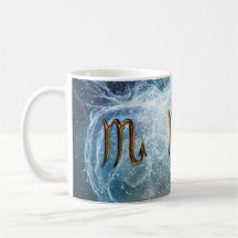 Taza de la muestra de la estrella del zodiaco del 