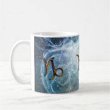 Taza de la muestra de la estrella del zodiaco del 