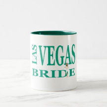Taza de la novia de Las Vegas