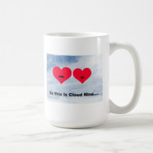 Taza de la nube nueve