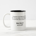 Taza de la obra clásica del Bunyan de Juan