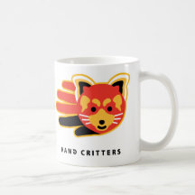 Taza de la panda roja