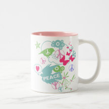 Taza de la paz de la naturaleza