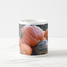 Taza de la pila de la calabaza