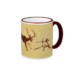 taza de la pintura de cuevas de EatAnimals.com