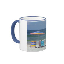 Taza de la playa