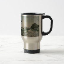 Taza de la postal de la coctelera de la familia de