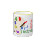 Taza de la roca de los profesores de arte