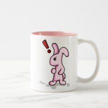 Taza de la sorpresa del conejito
