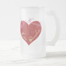 Taza de la tarjeta del día de San Valentín del amo