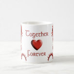 Taza de la tarjeta del día de San Valentín del dra