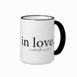 Taza de la tarjeta del día de San Valentín, regalo tazas