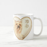 Taza de la taza de café del perro de Yorkshire Ter