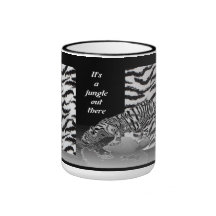 taza de la taza de café del tigre