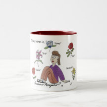 Taza de la terapia del grupo del jardín